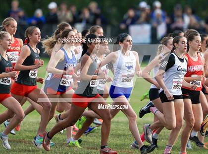 Thumbnail 1 in UIL 6A Girls Cross Country State Final photogallery.