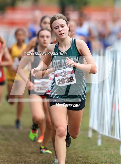 Thumbnail 1 in UIL 6A Girls Cross Country State Final photogallery.