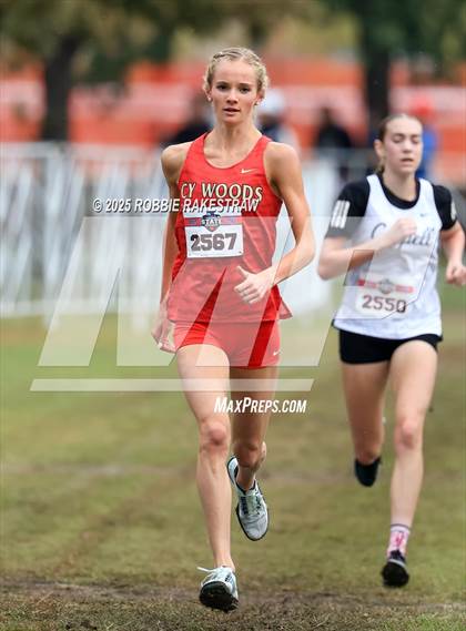 Thumbnail 3 in UIL 6A Girls Cross Country State Final photogallery.