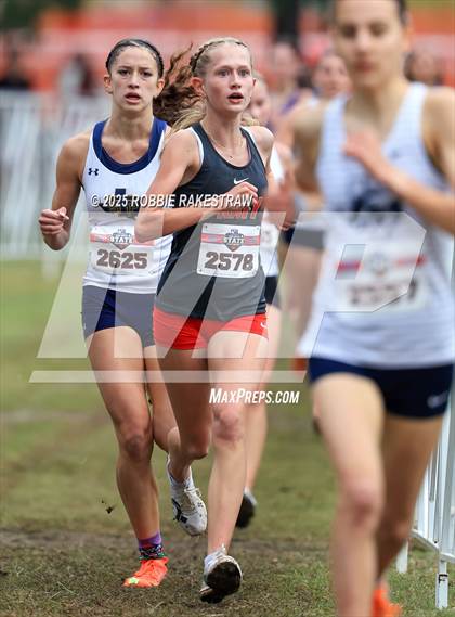 Thumbnail 1 in UIL 6A Girls Cross Country State Final photogallery.
