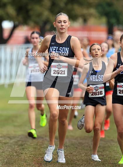 Thumbnail 1 in UIL 6A Girls Cross Country State Final photogallery.