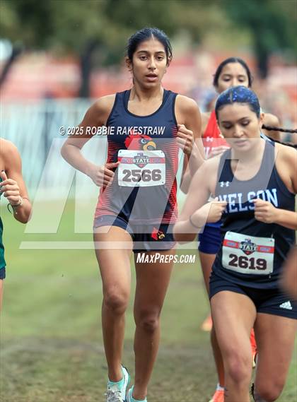 Thumbnail 2 in UIL 6A Girls Cross Country State Final photogallery.
