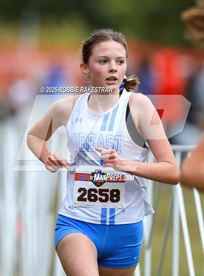 Thumbnail 2 in UIL 6A Girls Cross Country State Final photogallery.