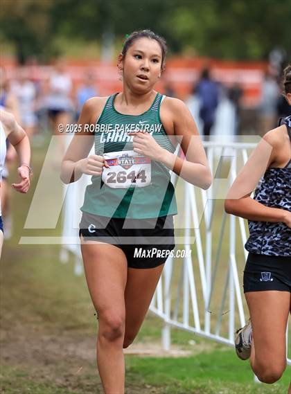 Thumbnail 2 in UIL 6A Girls Cross Country State Final photogallery.