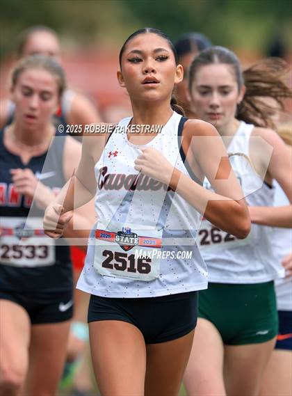 Thumbnail 1 in UIL 6A Girls Cross Country State Final photogallery.