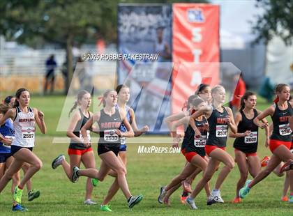 Thumbnail 2 in UIL 6A Girls Cross Country State Final photogallery.