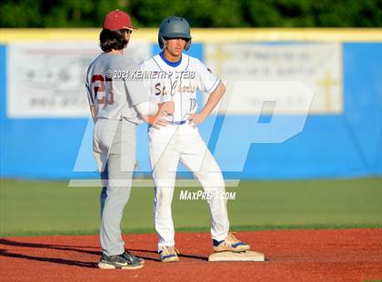 Thumbnail 2 in St. Charles Catholic vs. Dunham (LHSAA 2A/3A Quarterfinal) photogallery.