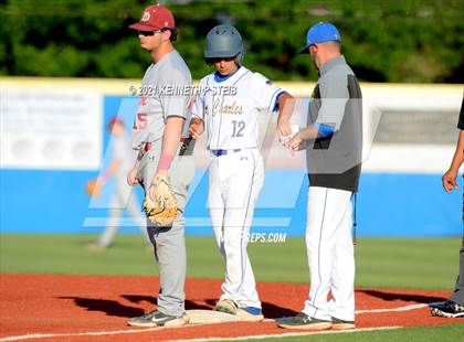 Thumbnail 2 in St. Charles Catholic vs. Dunham (LHSAA 2A/3A Quarterfinal) photogallery.