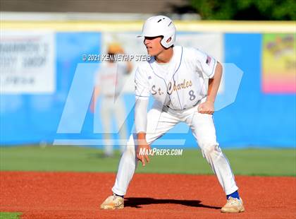 Thumbnail 3 in St. Charles Catholic vs. Dunham (LHSAA 2A/3A Quarterfinal) photogallery.
