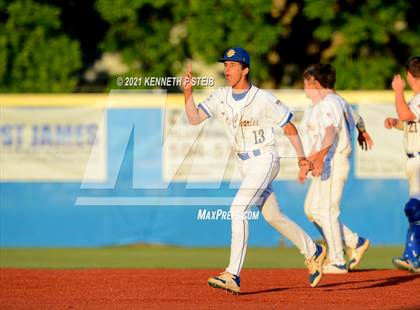 Thumbnail 1 in St. Charles Catholic vs. Dunham (LHSAA 2A/3A Quarterfinal) photogallery.