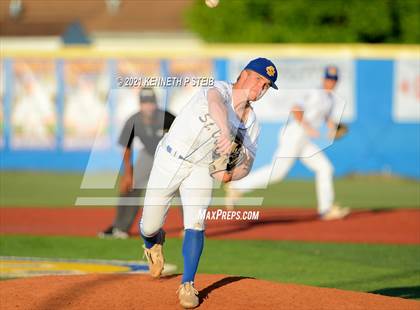 Thumbnail 1 in St. Charles Catholic vs. Dunham (LHSAA 2A/3A Quarterfinal) photogallery.