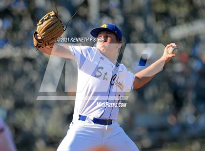 Thumbnail 3 in St. Charles Catholic vs. Dunham (LHSAA 2A/3A Quarterfinal) photogallery.