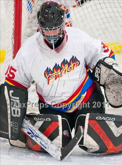 Thumbnail 1 in St. Croix Valley Fusion (River Falls) vs Benilde-St. Margaret's (Schwan Cup Semifinal) photogallery.