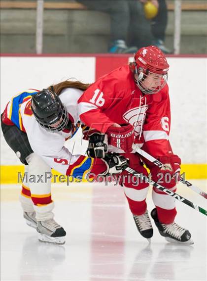 Thumbnail 1 in St. Croix Valley Fusion (River Falls) vs Benilde-St. Margaret's (Schwan Cup Semifinal) photogallery.