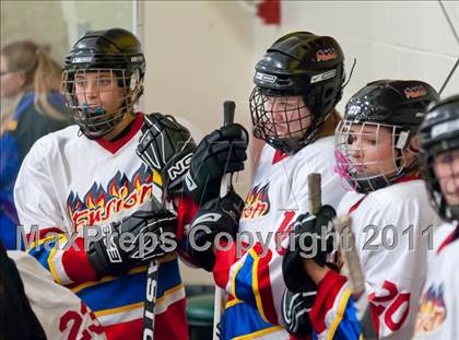 Thumbnail 3 in St. Croix Valley Fusion (River Falls) vs Benilde-St. Margaret's (Schwan Cup Semifinal) photogallery.