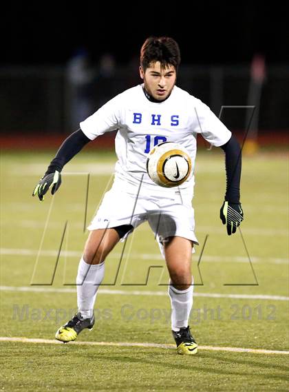 Thumbnail 1 in Brookfield vs Pomperaug (SWC Semifinal) photogallery.