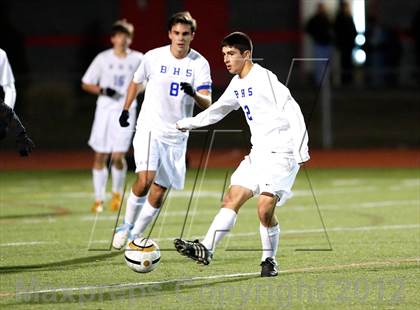 Thumbnail 1 in Brookfield vs Pomperaug (SWC Semifinal) photogallery.