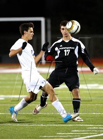 Thumbnail 1 in Brookfield vs Pomperaug (SWC Semifinal) photogallery.