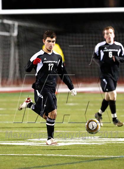 Thumbnail 1 in Brookfield vs Pomperaug (SWC Semifinal) photogallery.
