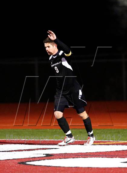 Thumbnail 3 in Brookfield vs Pomperaug (SWC Semifinal) photogallery.