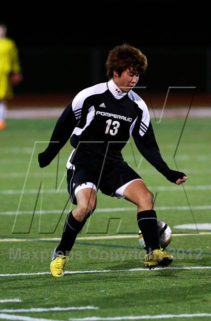 Thumbnail 2 in Brookfield vs Pomperaug (SWC Semifinal) photogallery.