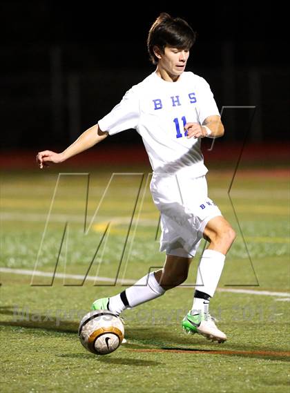 Thumbnail 1 in Brookfield vs Pomperaug (SWC Semifinal) photogallery.