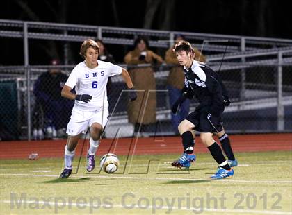Thumbnail 3 in Brookfield vs Pomperaug (SWC Semifinal) photogallery.