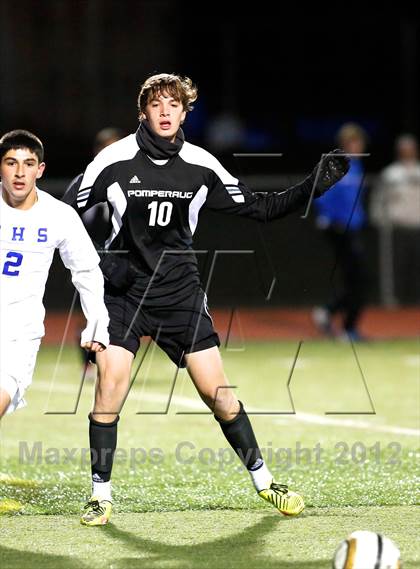 Thumbnail 2 in Brookfield vs Pomperaug (SWC Semifinal) photogallery.