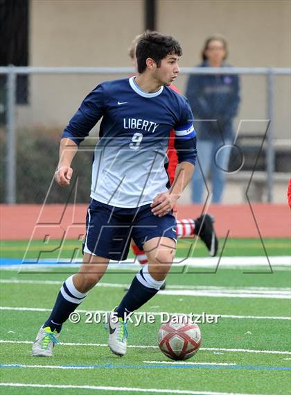 Thumbnail 3 in John Paul II vs Liberty Christian (TAPPS Division 1 Quarterfinal) photogallery.