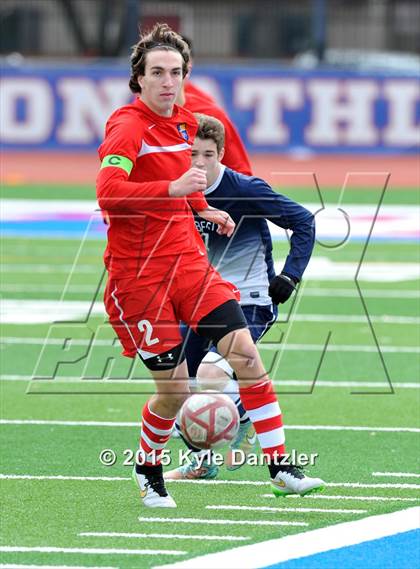 Thumbnail 2 in John Paul II vs Liberty Christian (TAPPS Division 1 Quarterfinal) photogallery.