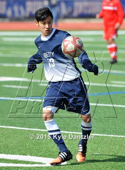 Thumbnail 1 in John Paul II vs Liberty Christian (TAPPS Division 1 Quarterfinal) photogallery.