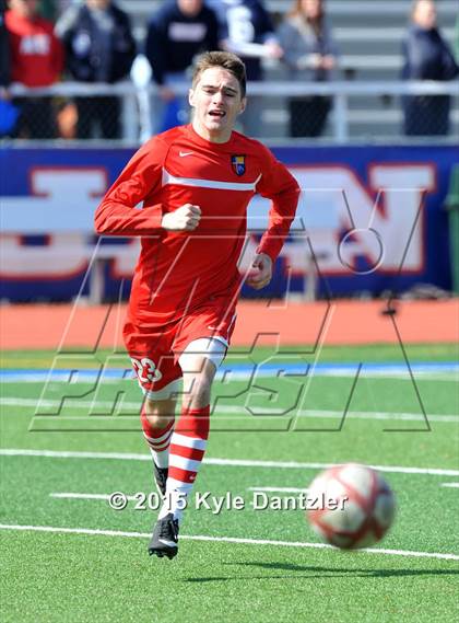 Thumbnail 2 in John Paul II vs Liberty Christian (TAPPS Division 1 Quarterfinal) photogallery.