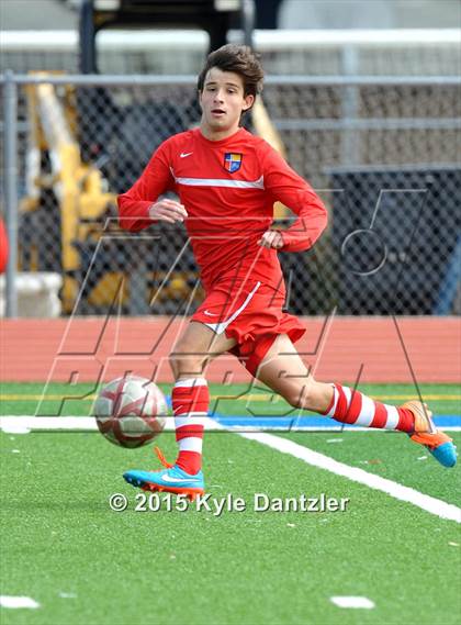 Thumbnail 1 in John Paul II vs Liberty Christian (TAPPS Division 1 Quarterfinal) photogallery.