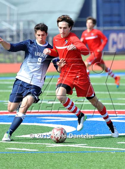 Thumbnail 1 in John Paul II vs Liberty Christian (TAPPS Division 1 Quarterfinal) photogallery.