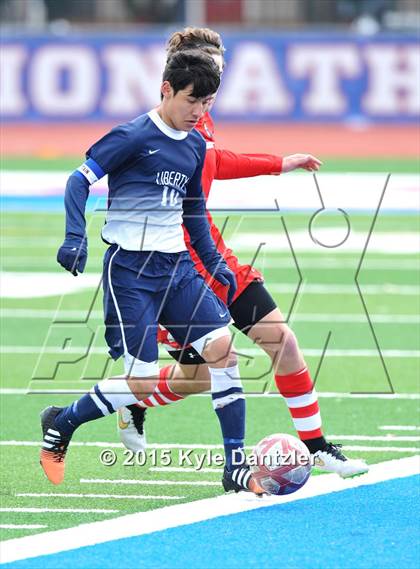 Thumbnail 1 in John Paul II vs Liberty Christian (TAPPS Division 1 Quarterfinal) photogallery.