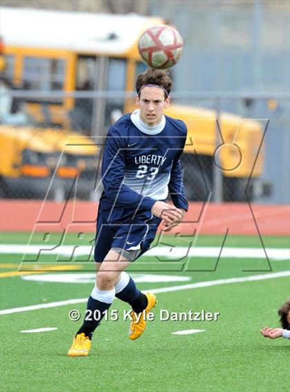 Thumbnail 1 in John Paul II vs Liberty Christian (TAPPS Division 1 Quarterfinal) photogallery.