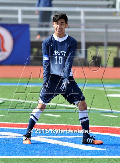 Thumbnail 2 in John Paul II vs Liberty Christian (TAPPS Division 1 Quarterfinal) photogallery.