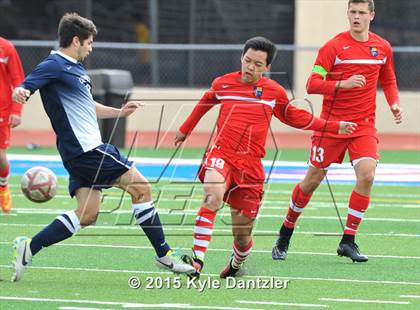 Thumbnail 2 in John Paul II vs Liberty Christian (TAPPS Division 1 Quarterfinal) photogallery.