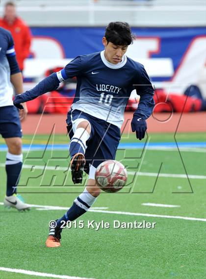 Thumbnail 2 in John Paul II vs Liberty Christian (TAPPS Division 1 Quarterfinal) photogallery.