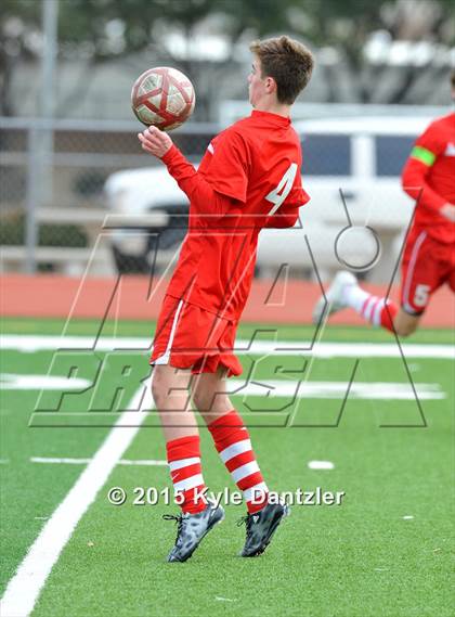 Thumbnail 2 in John Paul II vs Liberty Christian (TAPPS Division 1 Quarterfinal) photogallery.