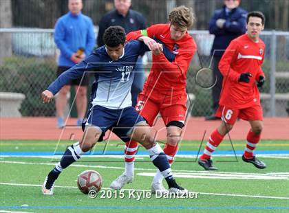 Thumbnail 3 in John Paul II vs Liberty Christian (TAPPS Division 1 Quarterfinal) photogallery.