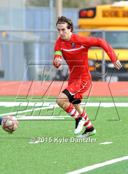 Thumbnail 2 in John Paul II vs Liberty Christian (TAPPS Division 1 Quarterfinal) photogallery.