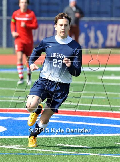 Thumbnail 2 in John Paul II vs Liberty Christian (TAPPS Division 1 Quarterfinal) photogallery.