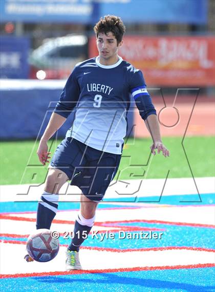 Thumbnail 3 in John Paul II vs Liberty Christian (TAPPS Division 1 Quarterfinal) photogallery.