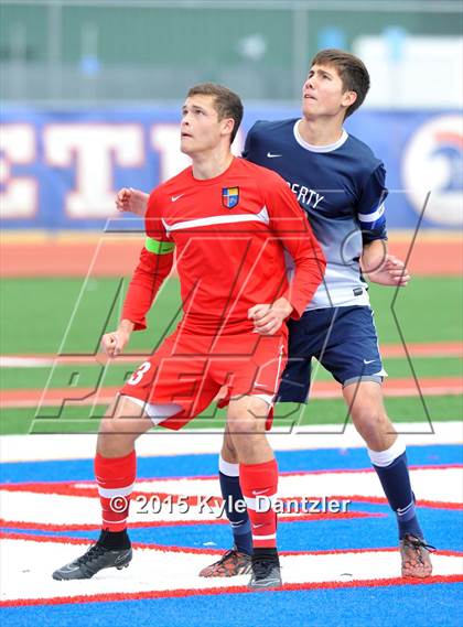 Thumbnail 3 in John Paul II vs Liberty Christian (TAPPS Division 1 Quarterfinal) photogallery.