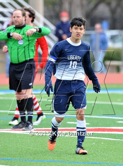 Thumbnail 1 in John Paul II vs Liberty Christian (TAPPS Division 1 Quarterfinal) photogallery.