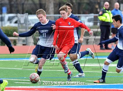 Thumbnail 1 in John Paul II vs Liberty Christian (TAPPS Division 1 Quarterfinal) photogallery.