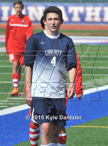 Thumbnail 1 in John Paul II vs Liberty Christian (TAPPS Division 1 Quarterfinal) photogallery.