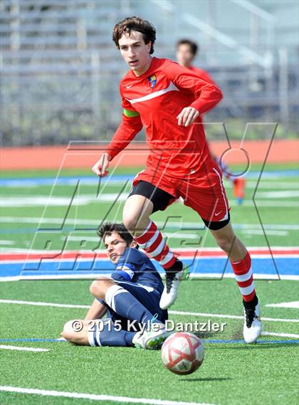 Thumbnail 3 in John Paul II vs Liberty Christian (TAPPS Division 1 Quarterfinal) photogallery.
