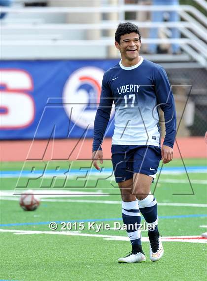 Thumbnail 1 in John Paul II vs Liberty Christian (TAPPS Division 1 Quarterfinal) photogallery.